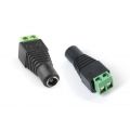 Conector jack DC a bloque de terminales