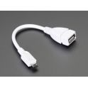 Cable USB OTG micro B